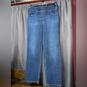 Slim Factor by Investments Pull On Stretch Jeans